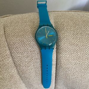 Swatch Turquoise Watch